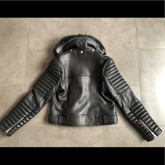 The COOLEST Leather Moto Jacket by The Arrivals - Picture 5 of 13